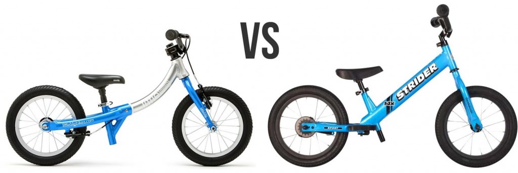 strider balance bike with pedals